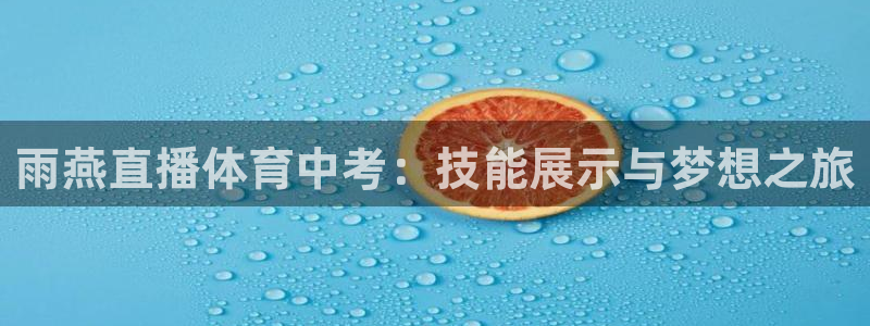 乐球tv直播免费直播：雨燕直播体育中考：技能展示与梦想之旅