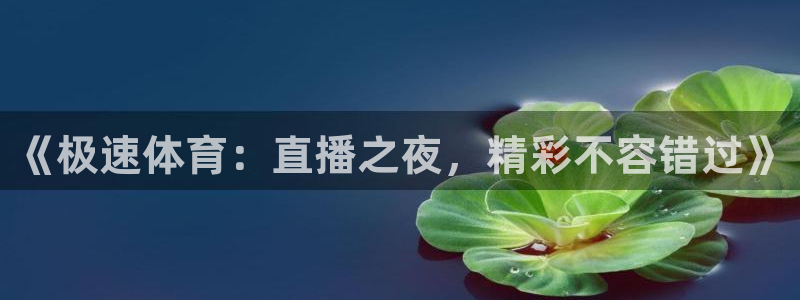 乐球直播网址乐球：《极速体育：直播之夜，精彩不容错过》